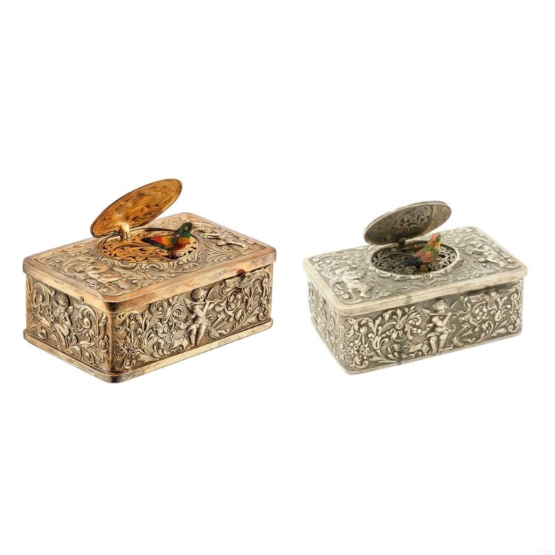 Musical Instrument Old - Musical Wind Up Bird Music Box