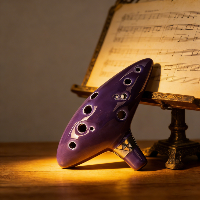 Song With Musical Instrument - Hot﻿ Ocarina Ceramic Legend Of 12