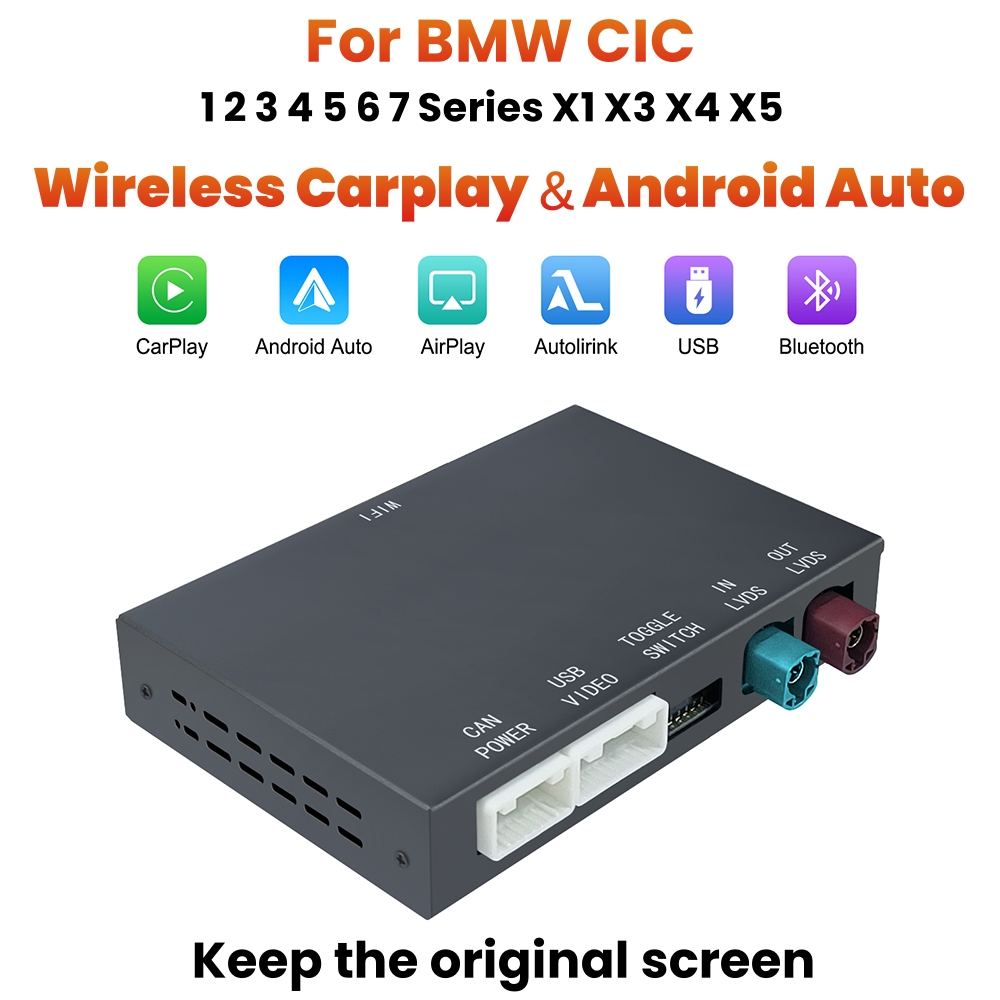 Musical Instrument Box - Wireless CarPlay Android Auto Interface Decoder