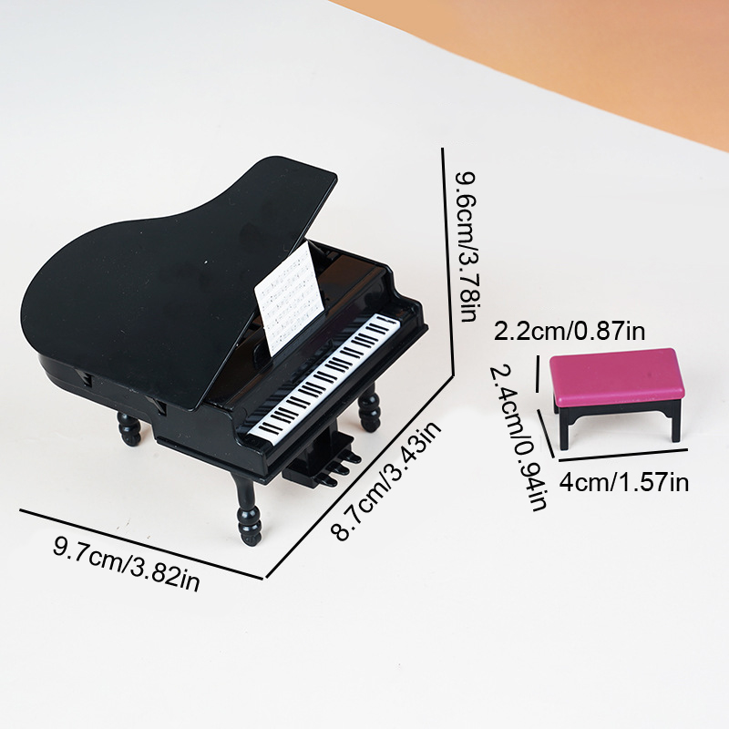 1:12 Dollhouse Miniature Piano - Musical Instrument Piano review and price