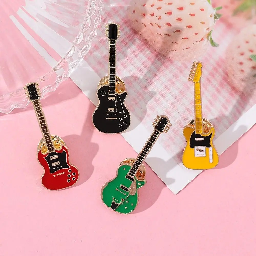 1/2/4PCS  Vintage Metal Enamel - Musical Instrument Gif review and price