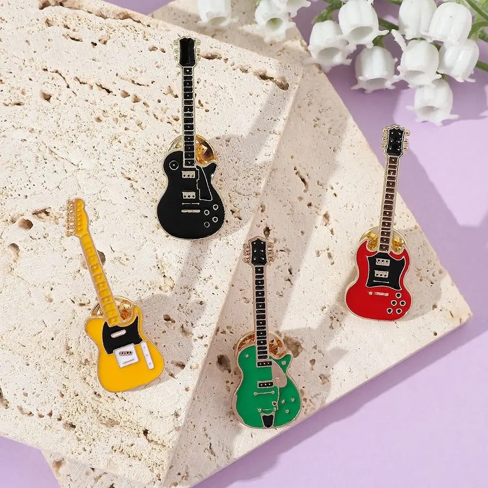 1/2/4PCS  Vintage Metal Enamel - Musical Instrument Gif review and price