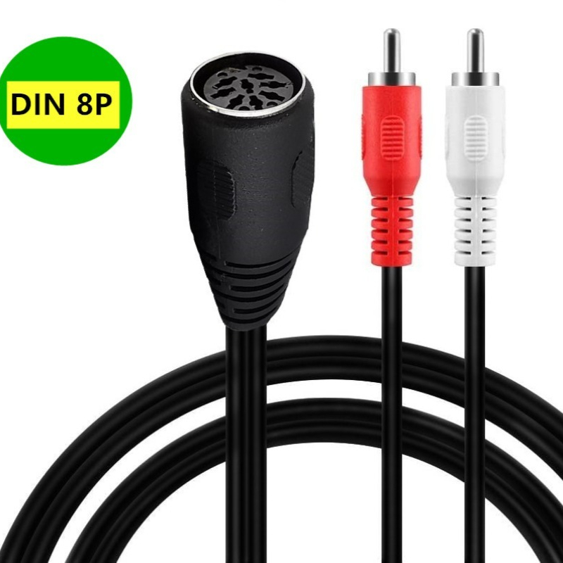 Large 8-core DIN 8PIN Female T - Musical Instrument Old review and price