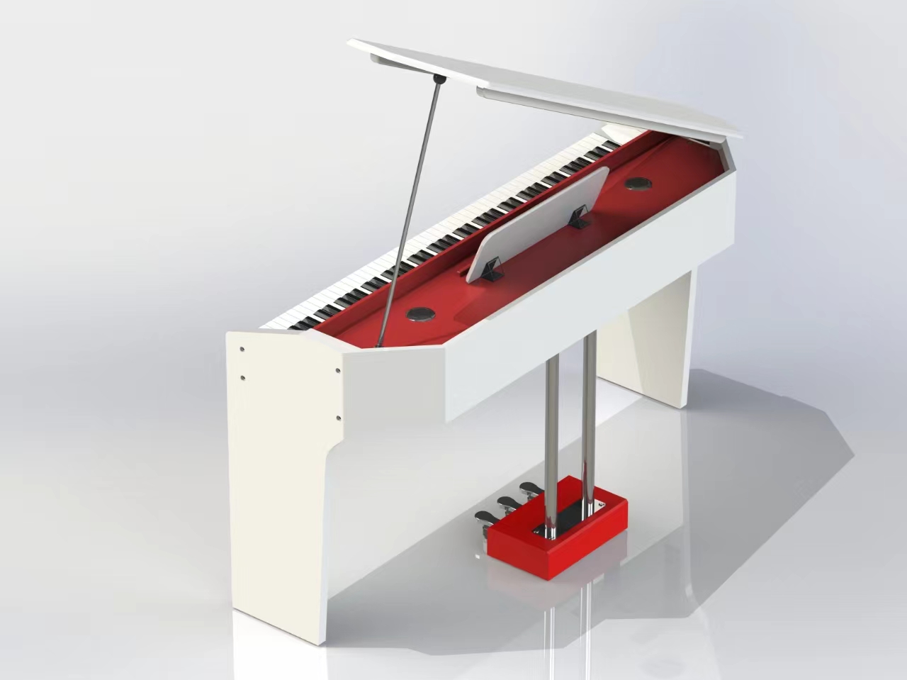 88 Keys Hammer Action Grand Di - Musical Instrument Digital Interface (Midi) review and price