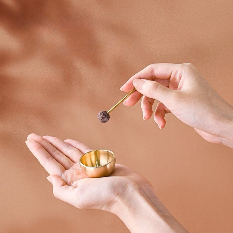 Mini Singing Bowl Handmade Cop - Song With Musical Instrument review and price