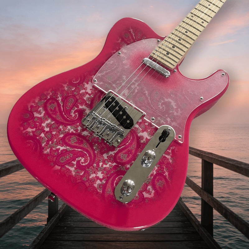 PinkTeleX Style 6‑String Elect - Musical Instrument Mandolin review and price