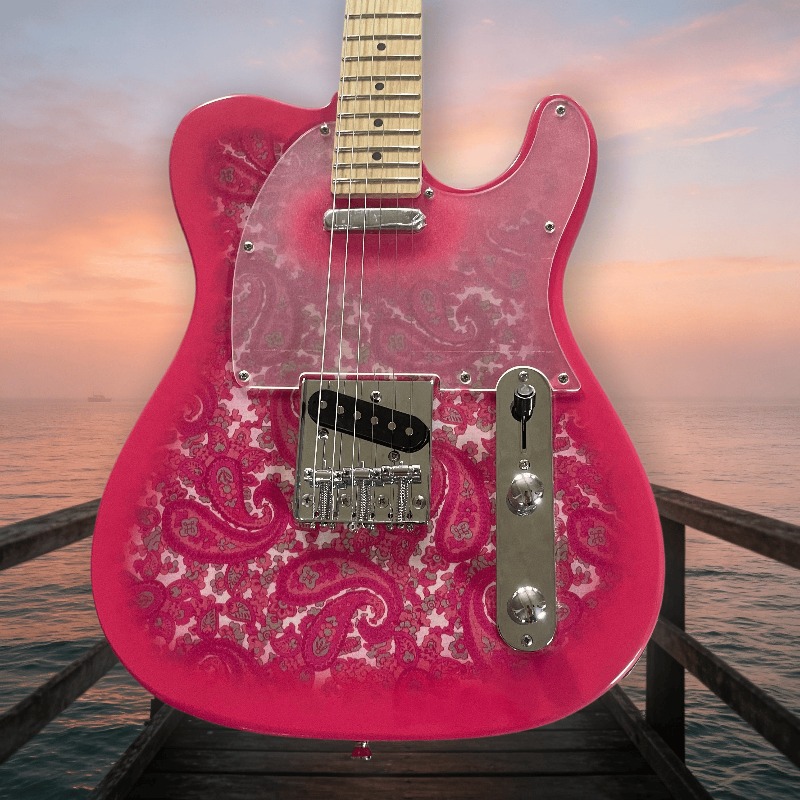 PinkTeleX Style 6‑String Elect - Musical Instrument Mandolin review and price