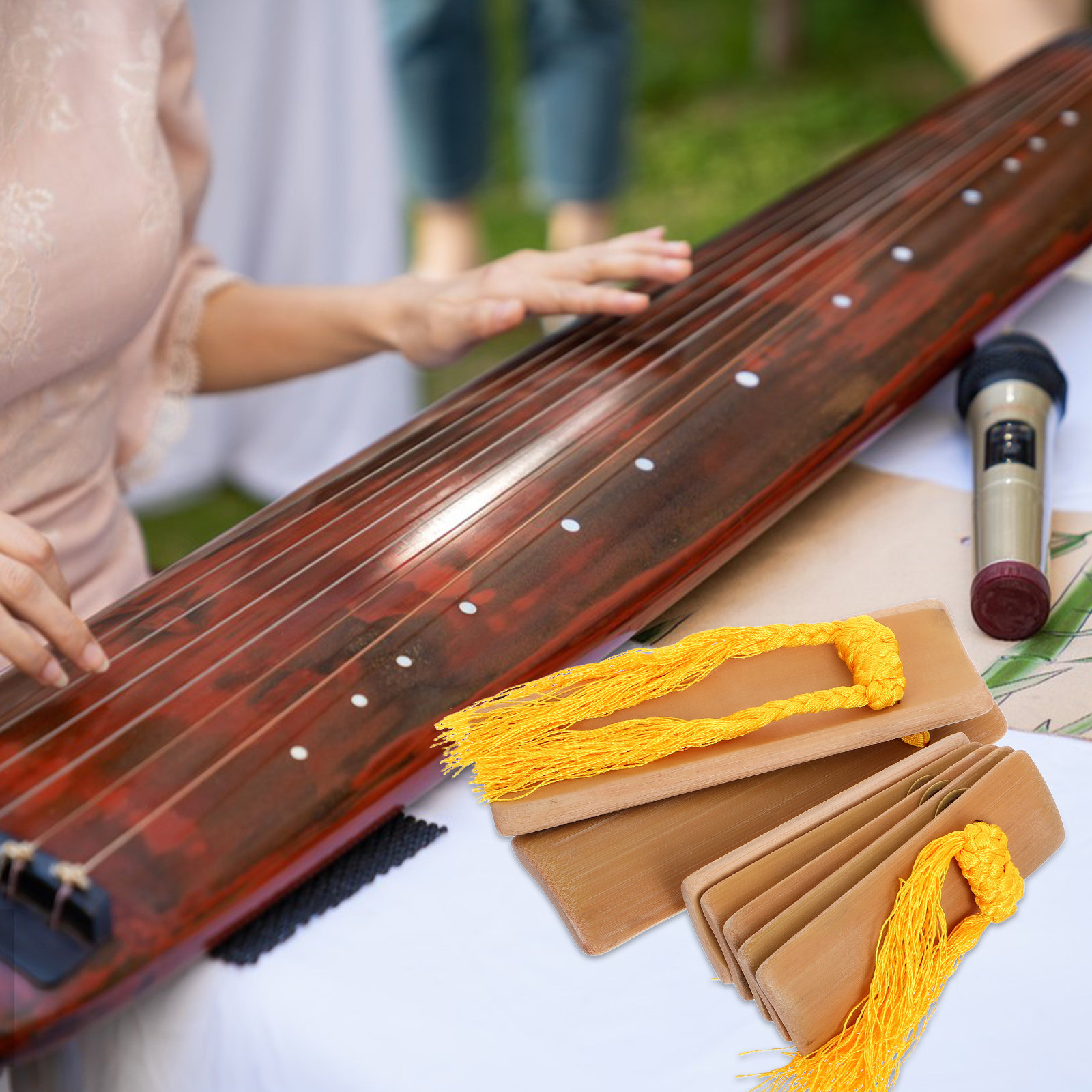 2Pcs Chinese Kuaiban Bamboo Cl - Musical Instrument In Chinese review and price