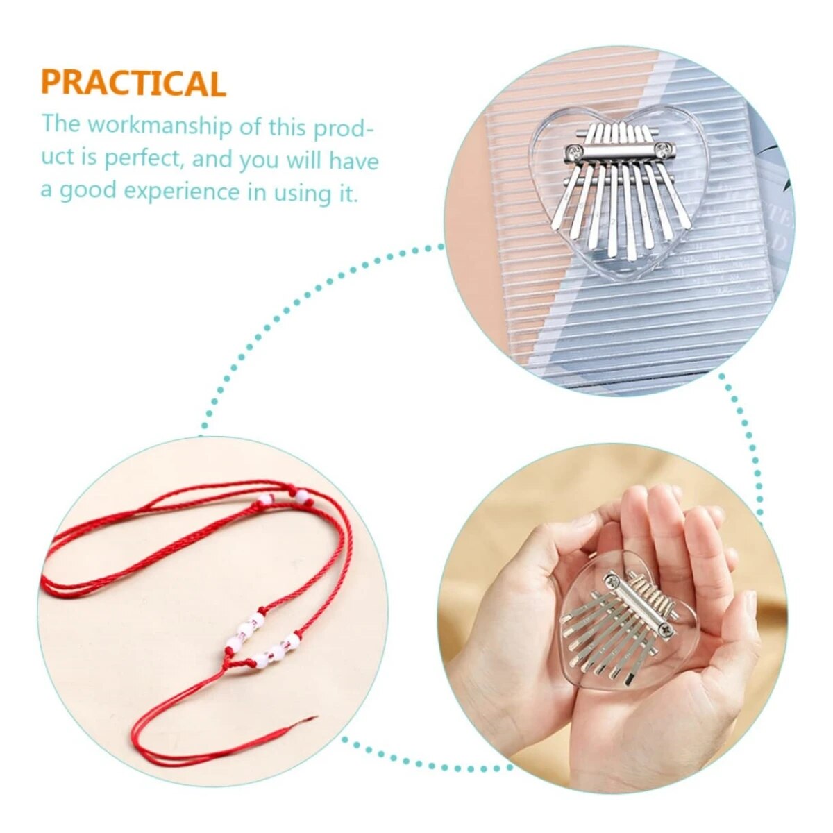 Miwayer 8 Keys Mini Kalimba Ra - Musical Instrument Piano review and price