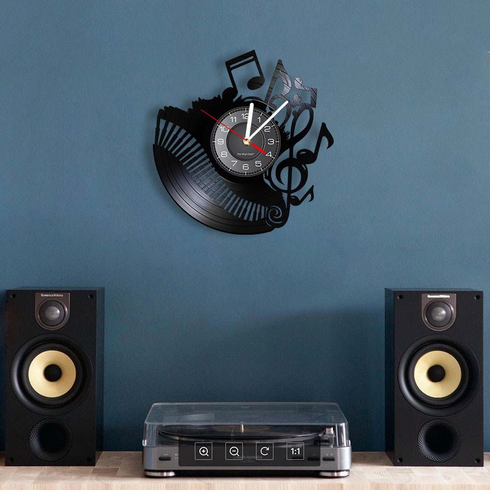 Piano Room Music Notes Vinyl R - Musical Instrument Old review and price