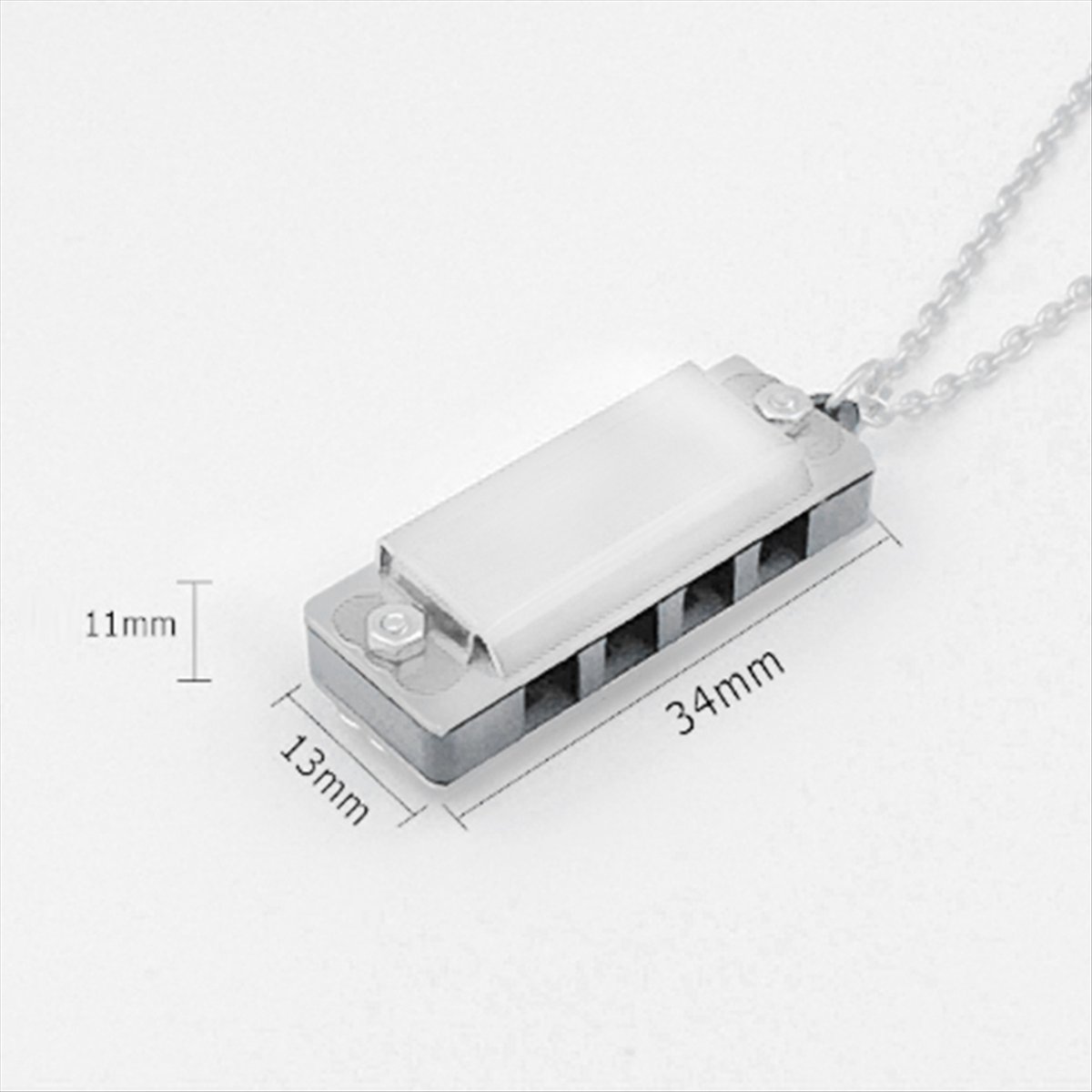 ABXY Mini Harmonica Necklace 4 - Musical Instrument Gif review and price