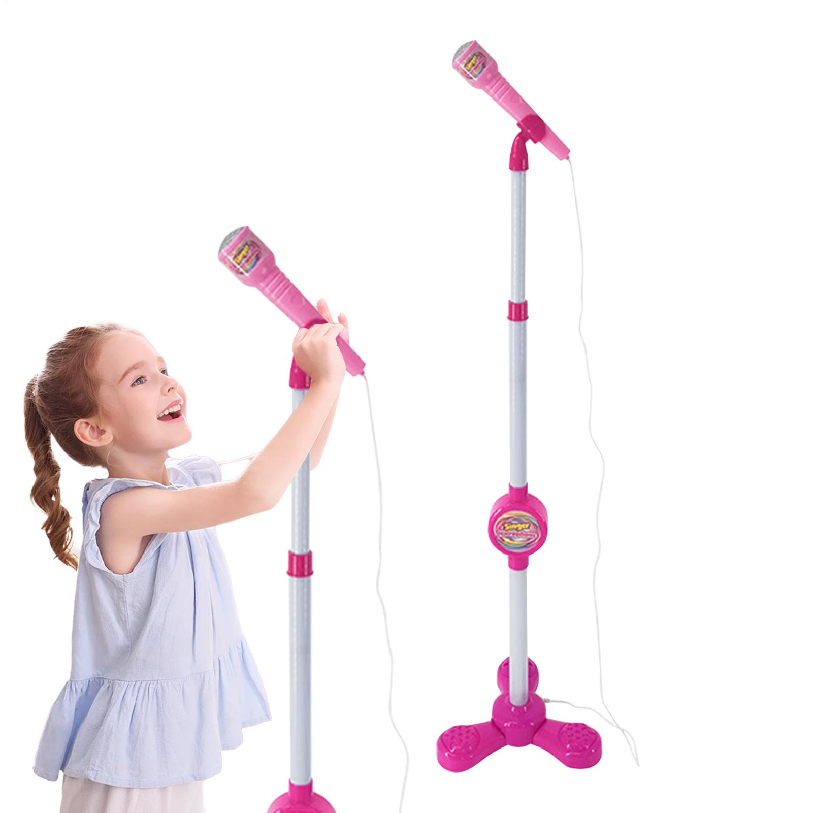 Kids Microphone with Stand Kar - Song With Musical Instrument review and price
