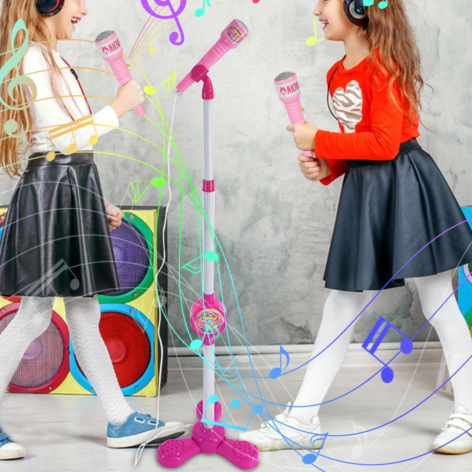Kids Microphone with Stand Kar - Song With Musical Instrument review and price