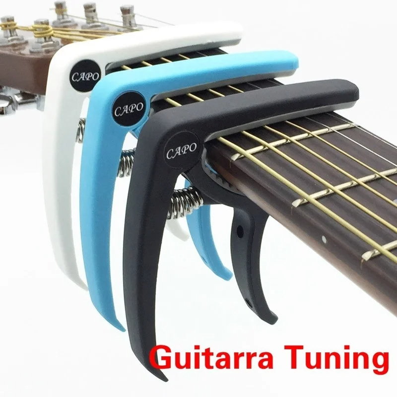 Plastic Guitar Capo for 6 Stri - Musical Instrument Gif review and price
