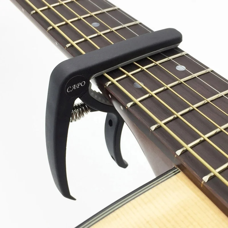 Plastic Guitar Capo for 6 Stri - Musical Instrument Gif review and price