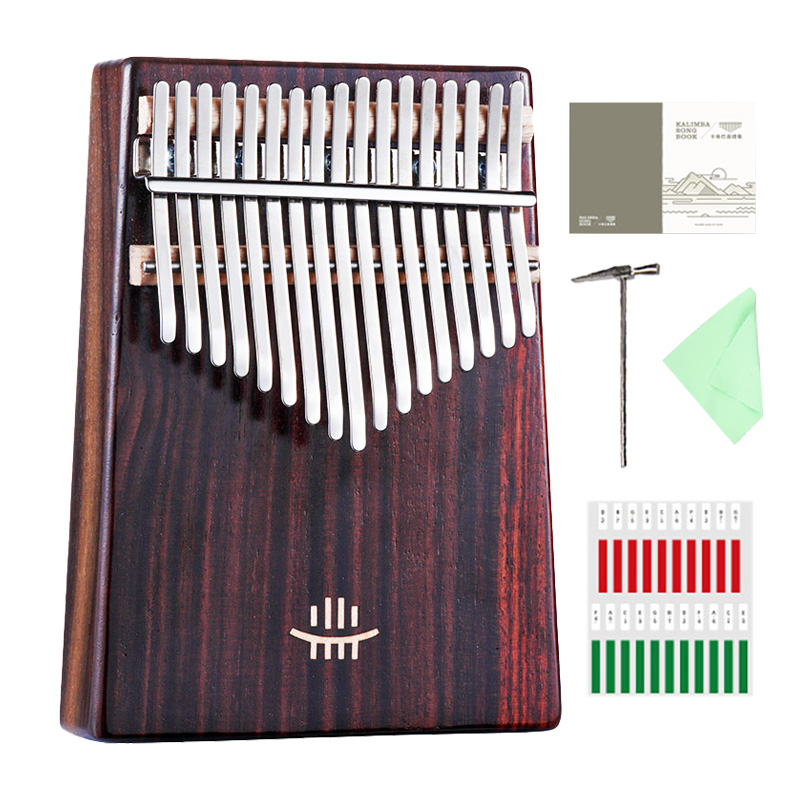guitar Kalimba 17 Keys with Ho - Musical Instrument Piano review and price