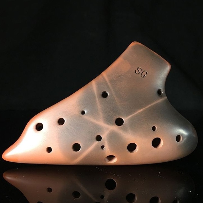 Purple Clay Ocarina SG Tone Pr - Musical Instrument In Chinese review and price