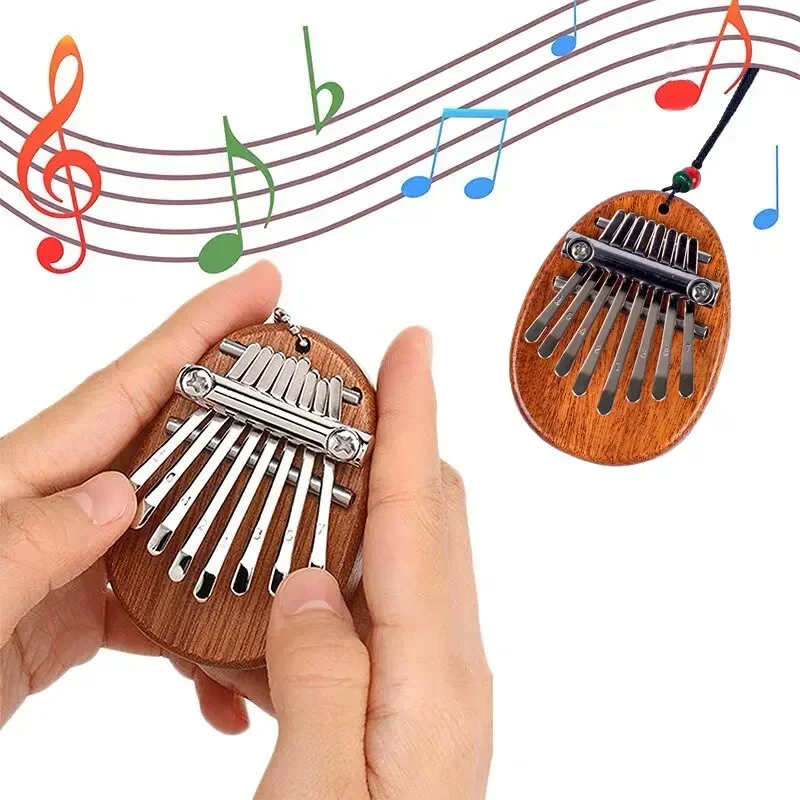 1Pcs Wood Mini Thumb Piano Mus - Musical Instrument Piano review and price