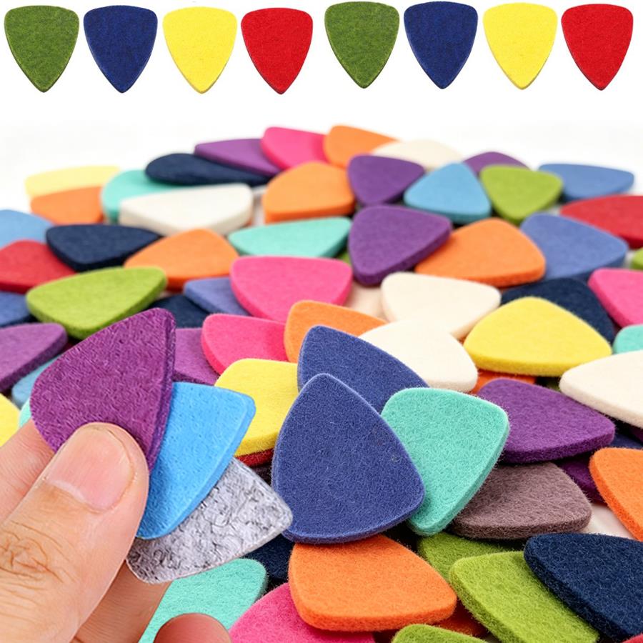 10/20pcs Felt Guitar Picks, So - Musical Instrument Mandolin review and price