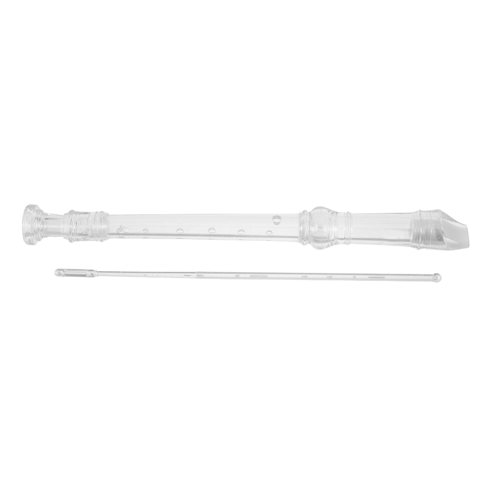 1Set 8-Hole Transparent Sopran - Soprano Recorder Plastic review and price
