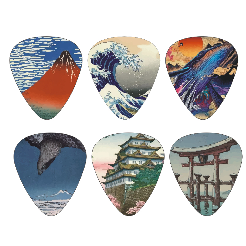 New 12pcs/set  Guitar Picks -  - Musical Instrument Gif review and price