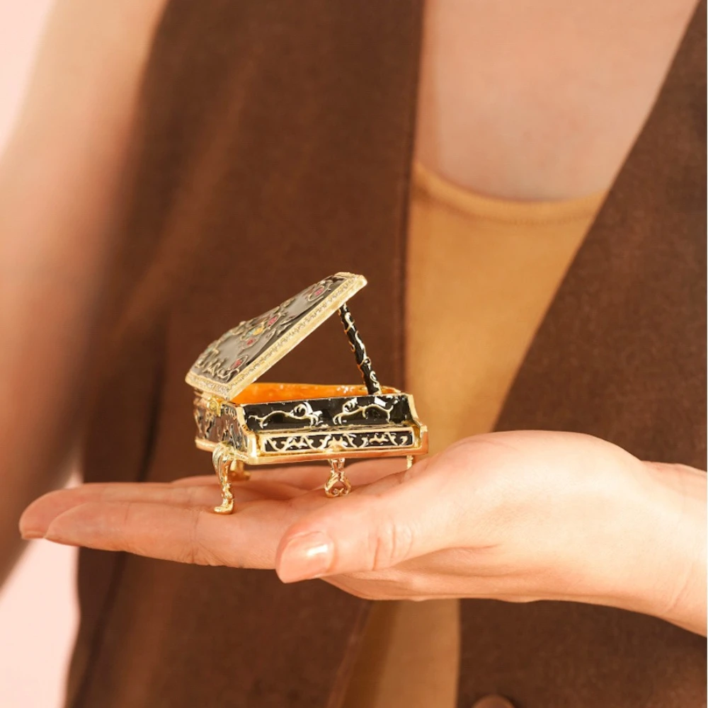 Creative Piano Shaped Jewelry  - Musical Instrument Old review and price
