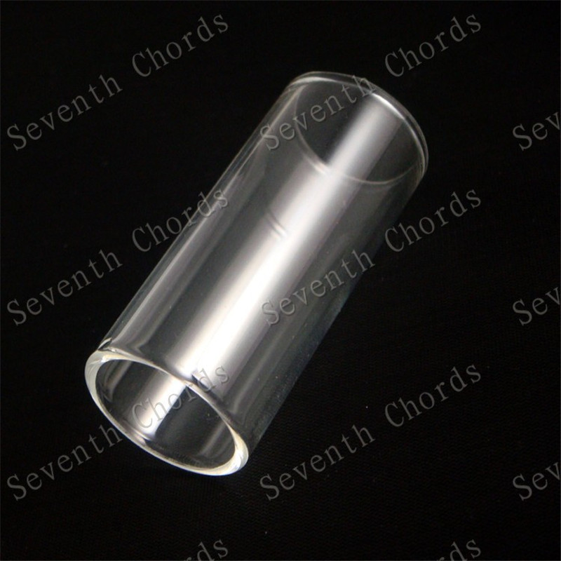 1Pcs Glass Guitar Slide Crysta - Musical Instrument Gif review and price