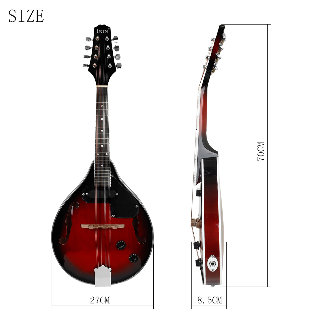 IRIN Electric Mandolin Set 8 S - Mandolin A Style review and price
