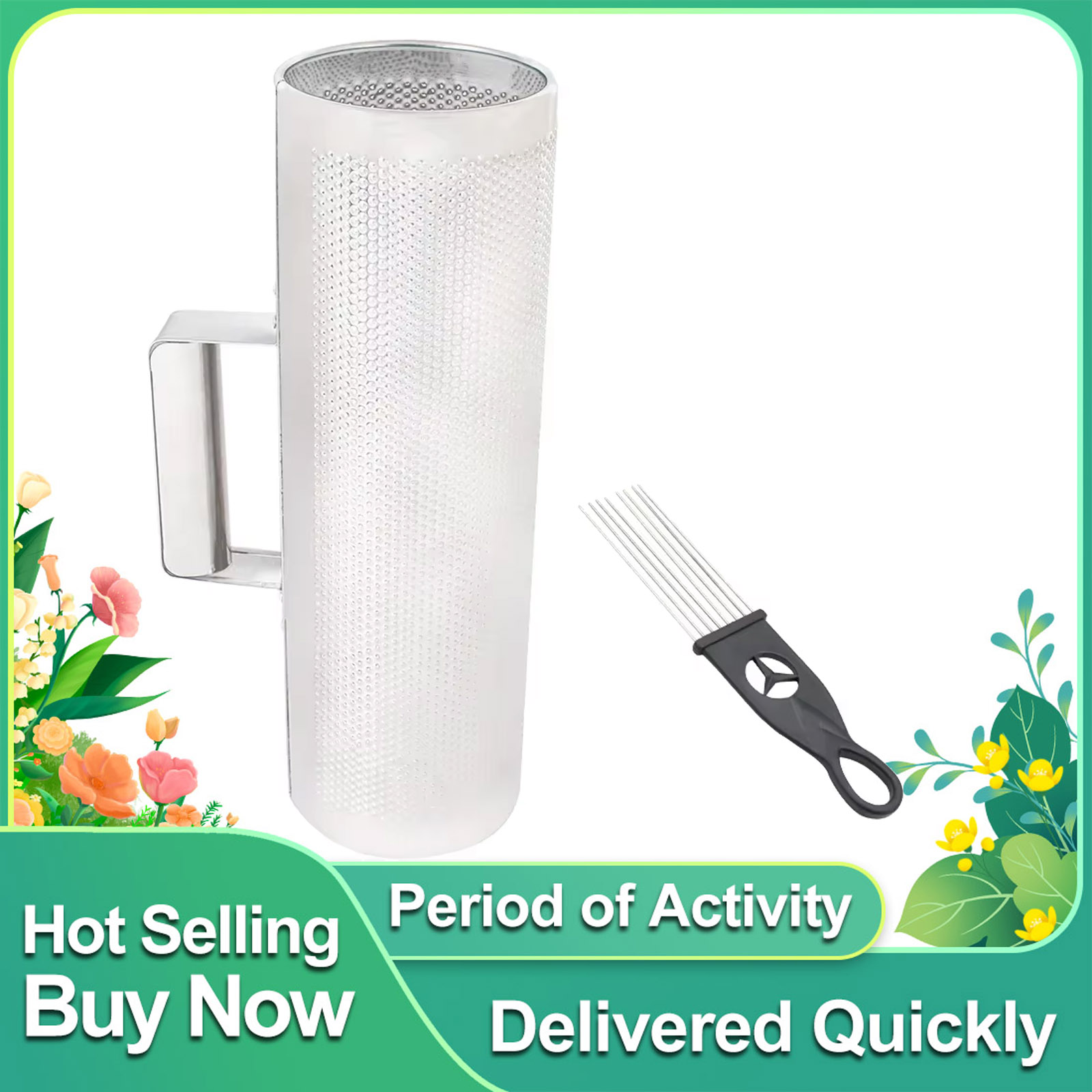IRIN Scraping Tube Stainless S - Guiro Scraper Instrument review and price