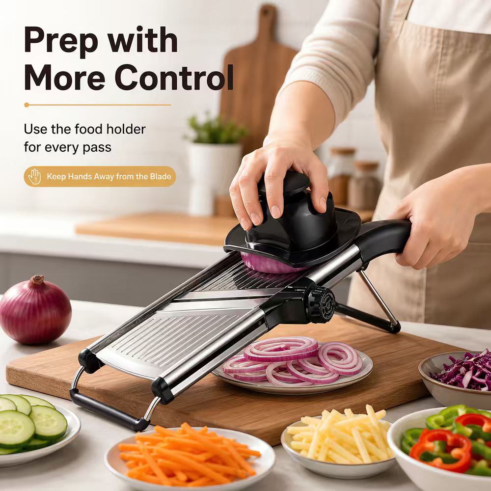 Adjustable Mandoline Slicer fo - Mandolin A Style review and price