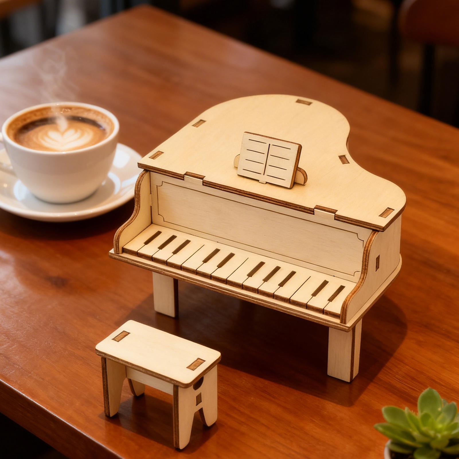 DIY Music Box Kit Wooden Instr - Musical Instrument Old review and price