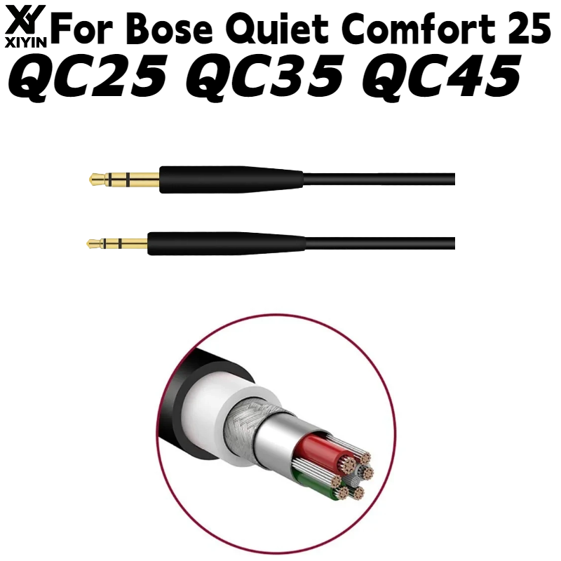 Plug and Play 2.5mm to 3.5mm J - Bose Headphone Qc45 review and price