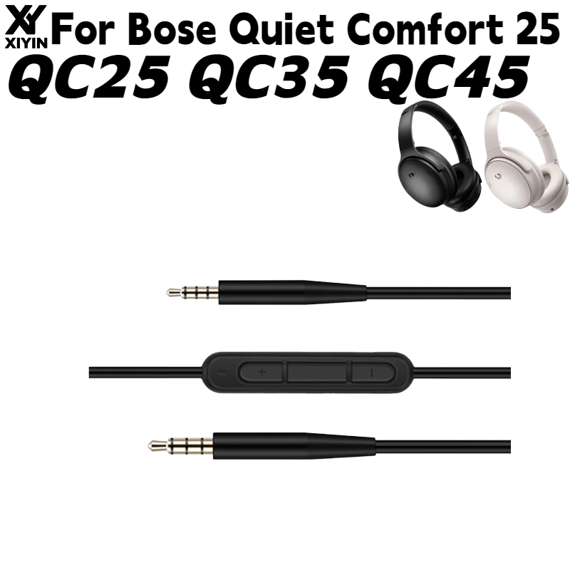 Plug and Play 2.5mm to 3.5mm J - Bose Headphone Qc45 review and price